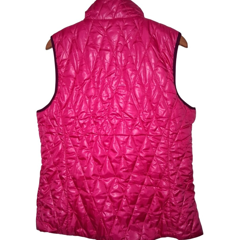 Gander Mountain Guide Series Vest Large Lilac Rose Reversible Quilted Reversible - Picture 2 of 15